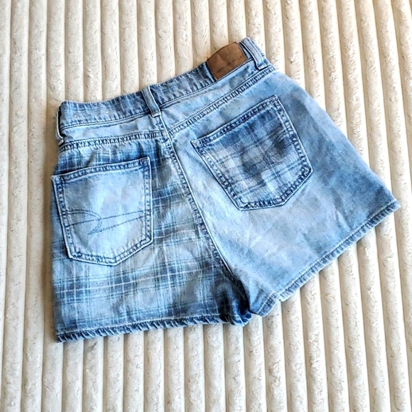 American Eagle Size 0 Jean shorts High rise - Picture 2 of 10